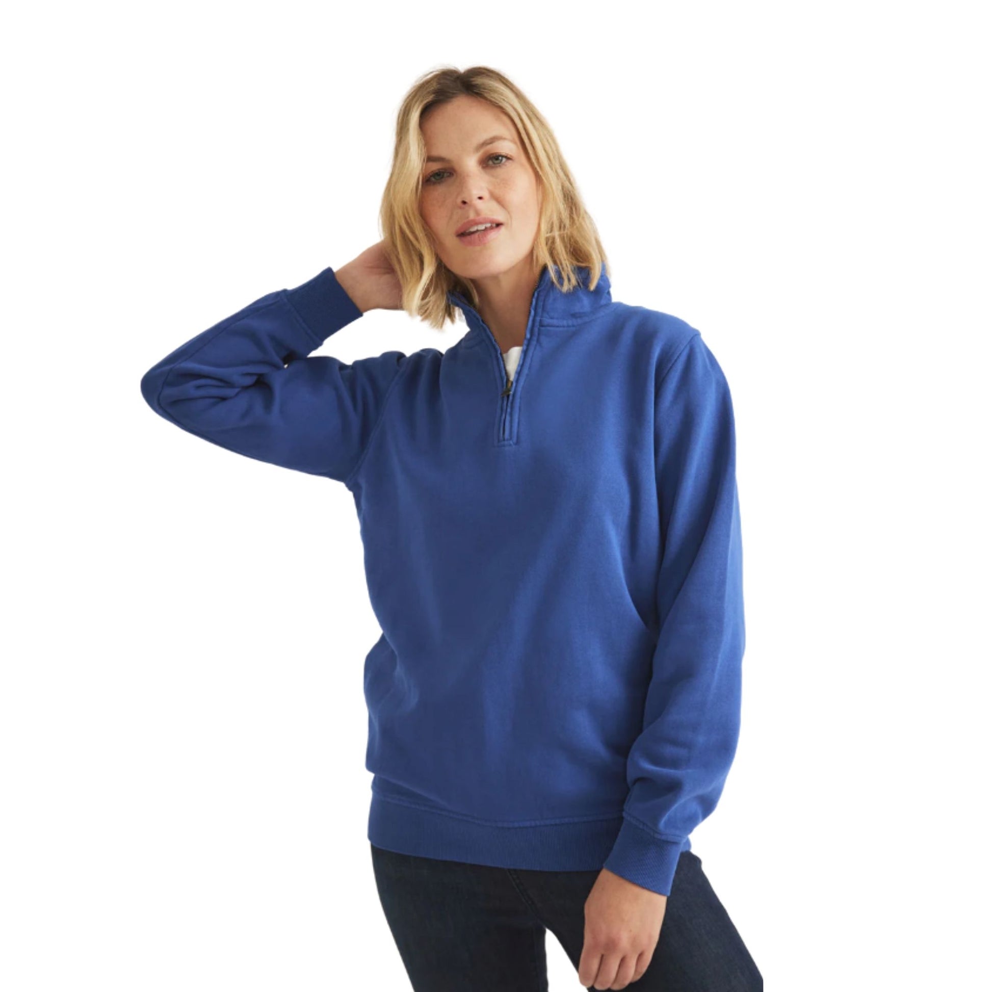 RB Sellars Womens Kate Half Zip Jumper - EQ Saddlery