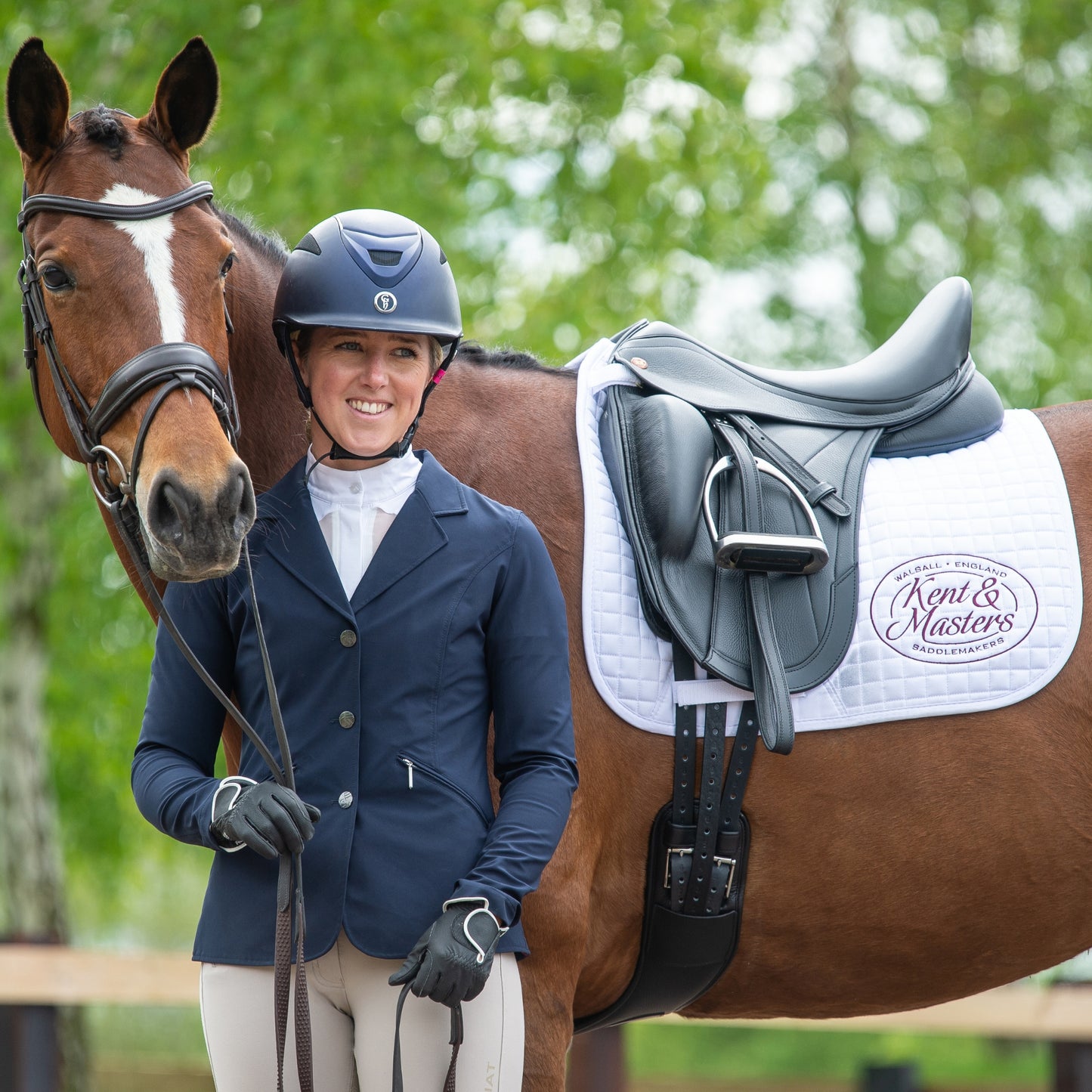Kent And Masters Competition Mono Flap Dressage Saddle