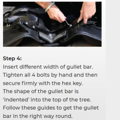 Kent and Maters Changeable Gullet Bar - EQ Saddlery