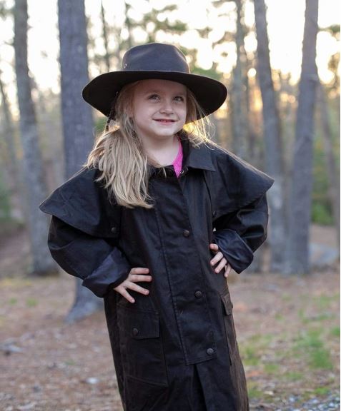 Outback Kids Oilskin Duster - EQ Saddlery