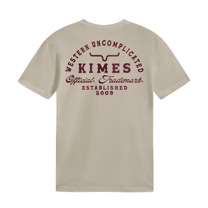 Kimes Ranch Mens Heavy Text T-Shirt