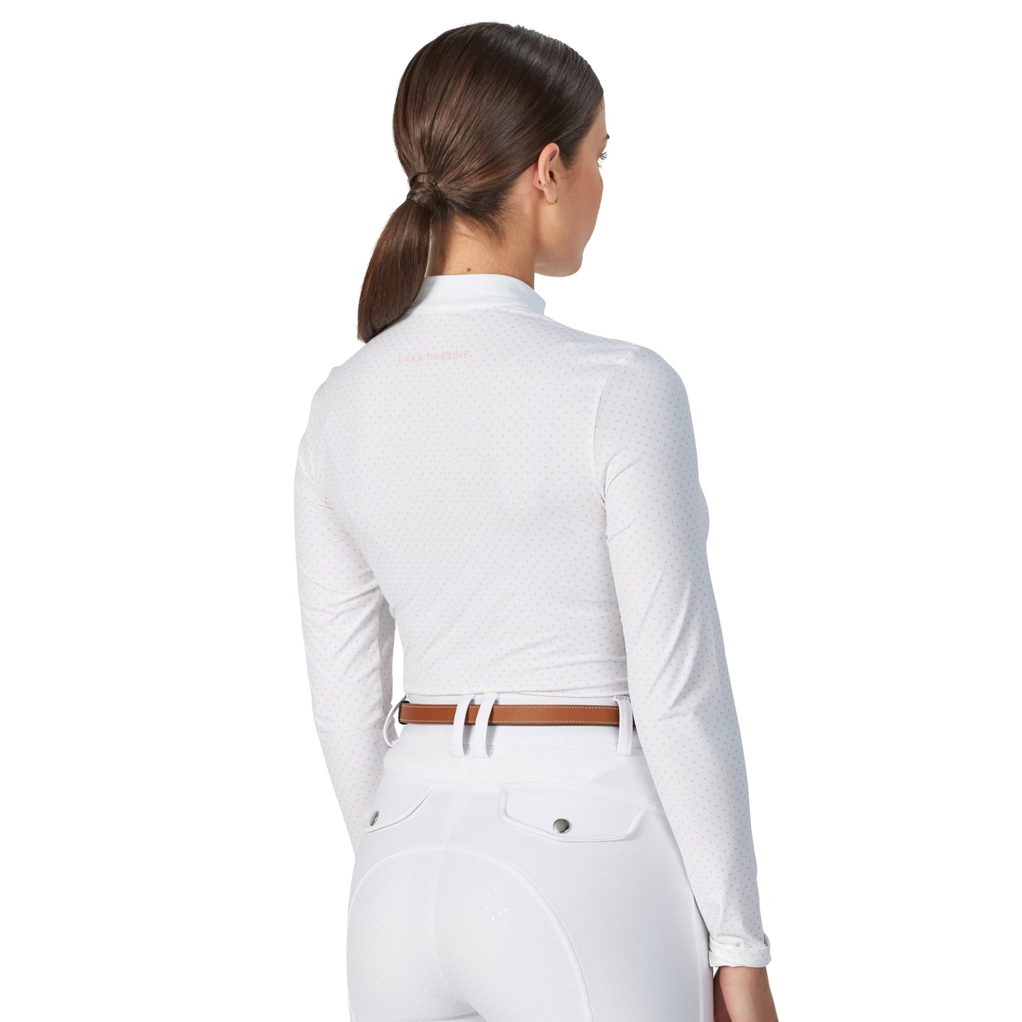 Lara Tweedie Mini Dot Riding Top Long Sleeve