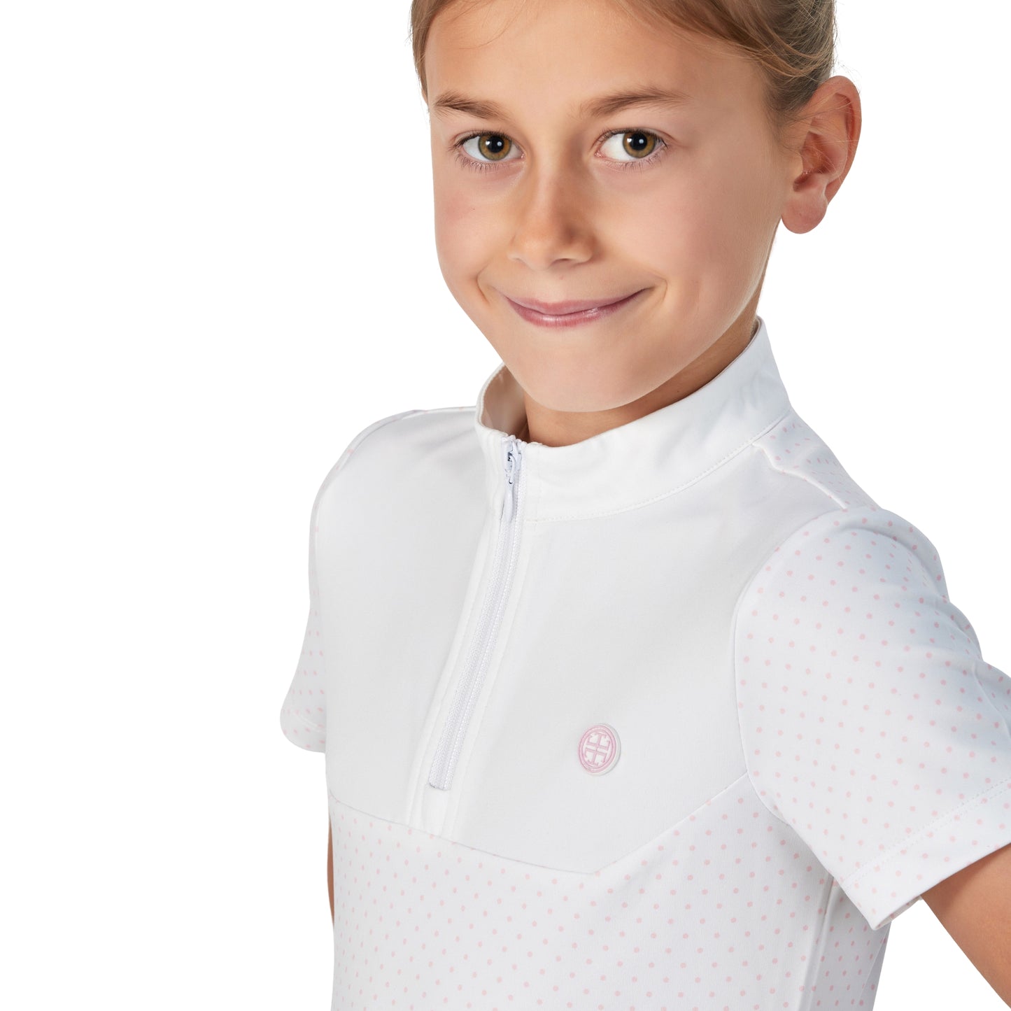 Lara Tweedie Mini Dot Riding Top Short Sleeve