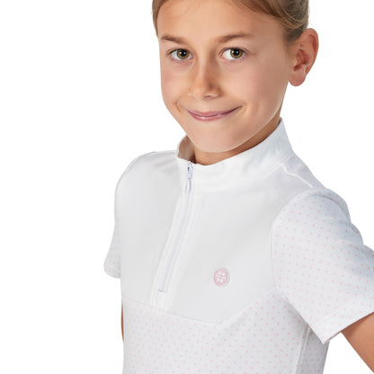 Lara Tweedie Mini Dot Riding Top Short Sleeve