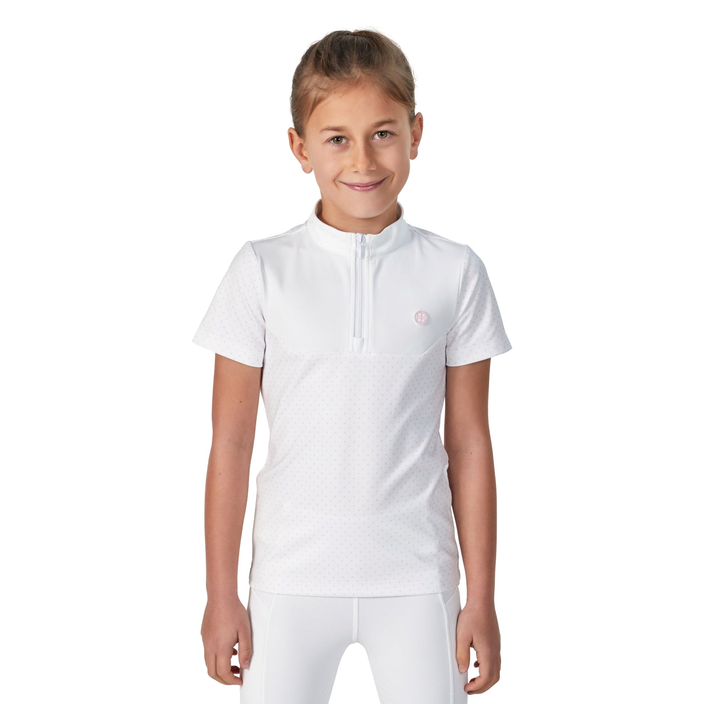 Lara Tweedie Mini Dot Riding Top Short Sleeve