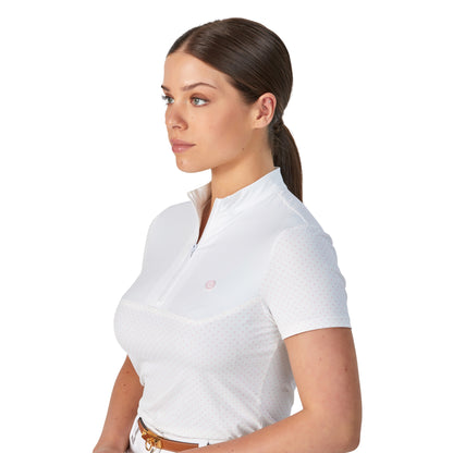 Lara Tweedie Mini Dot Riding Top Short Sleeve