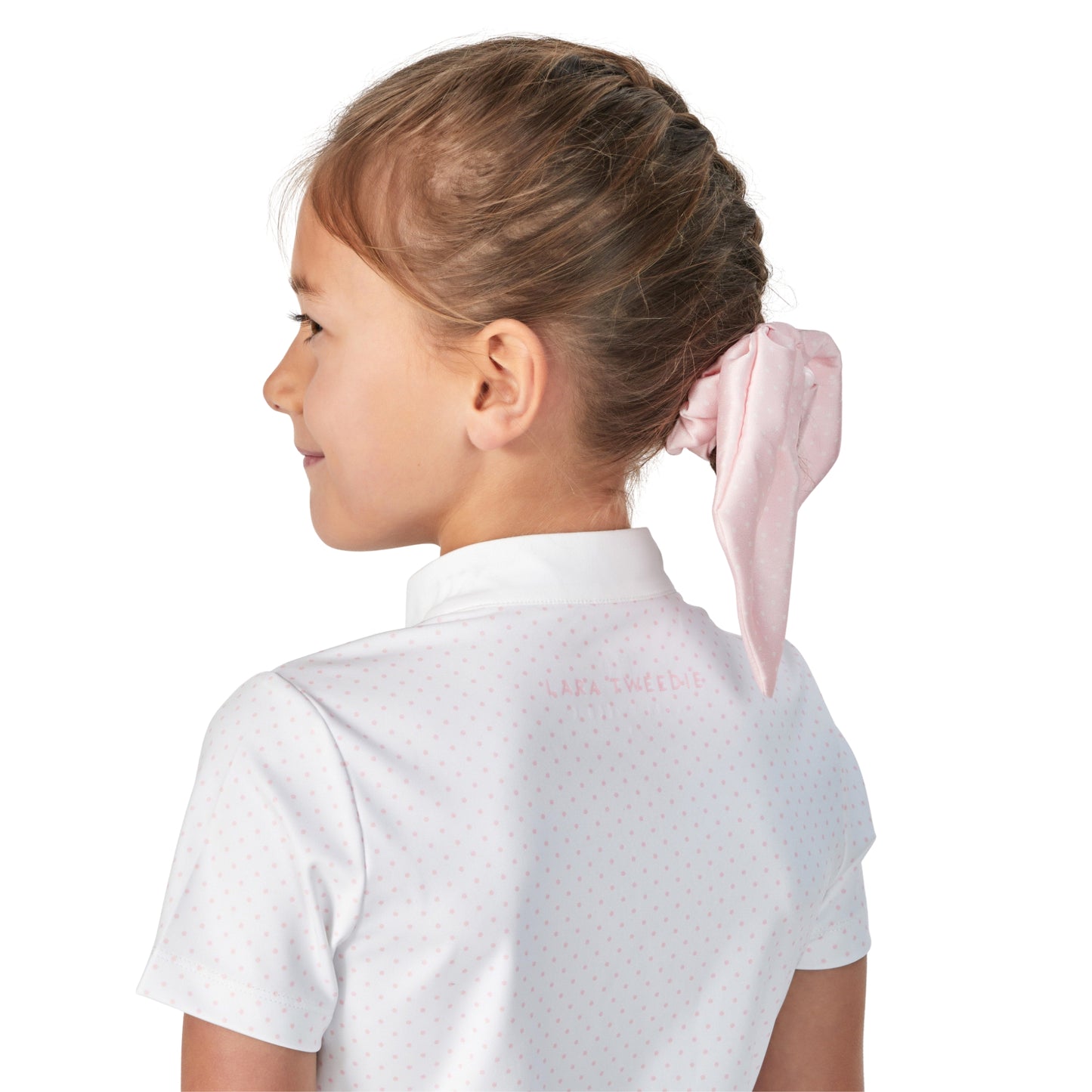 Lara Tweedie Mini Dot Scrunchie