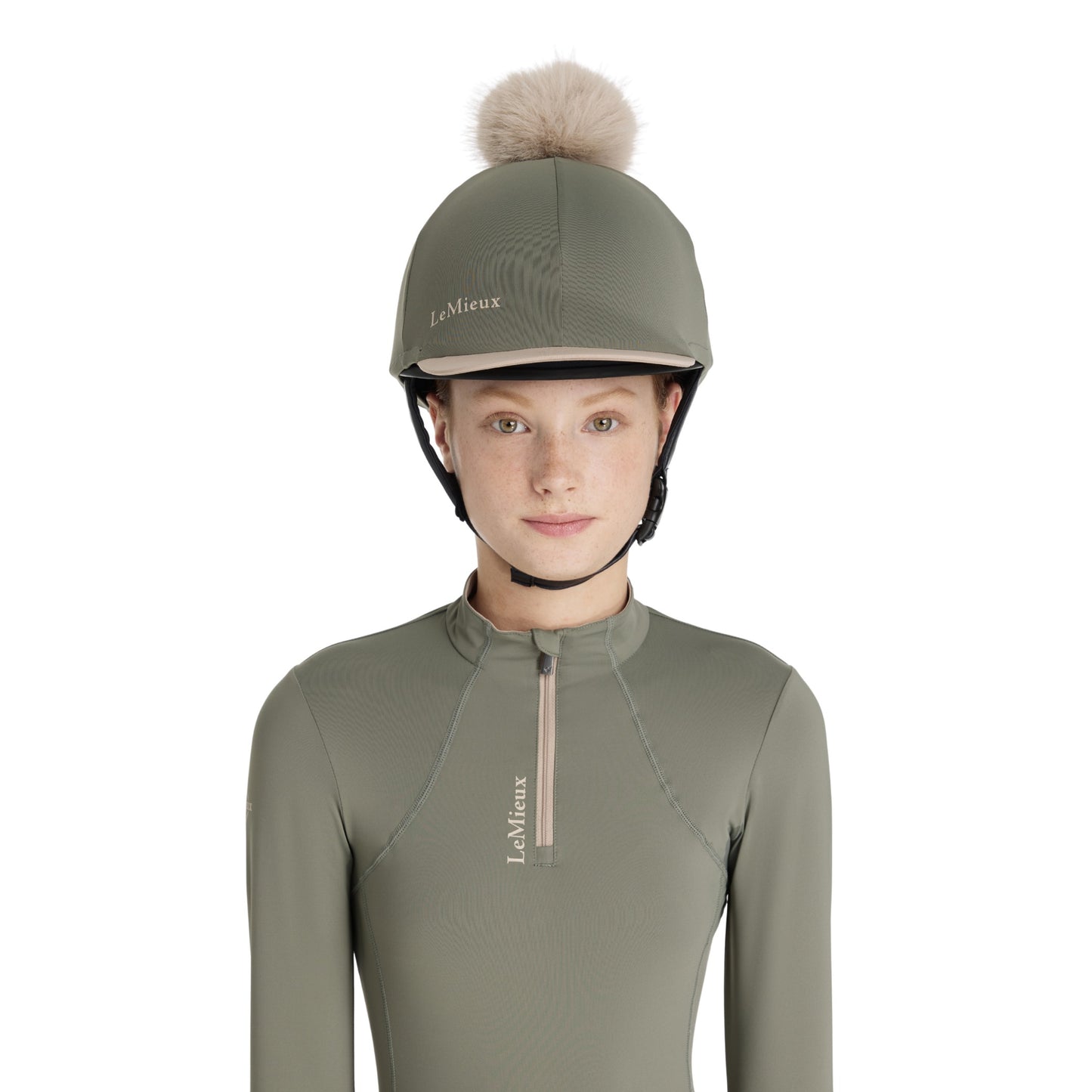 LeMieux Classique Pom Hat Silk
