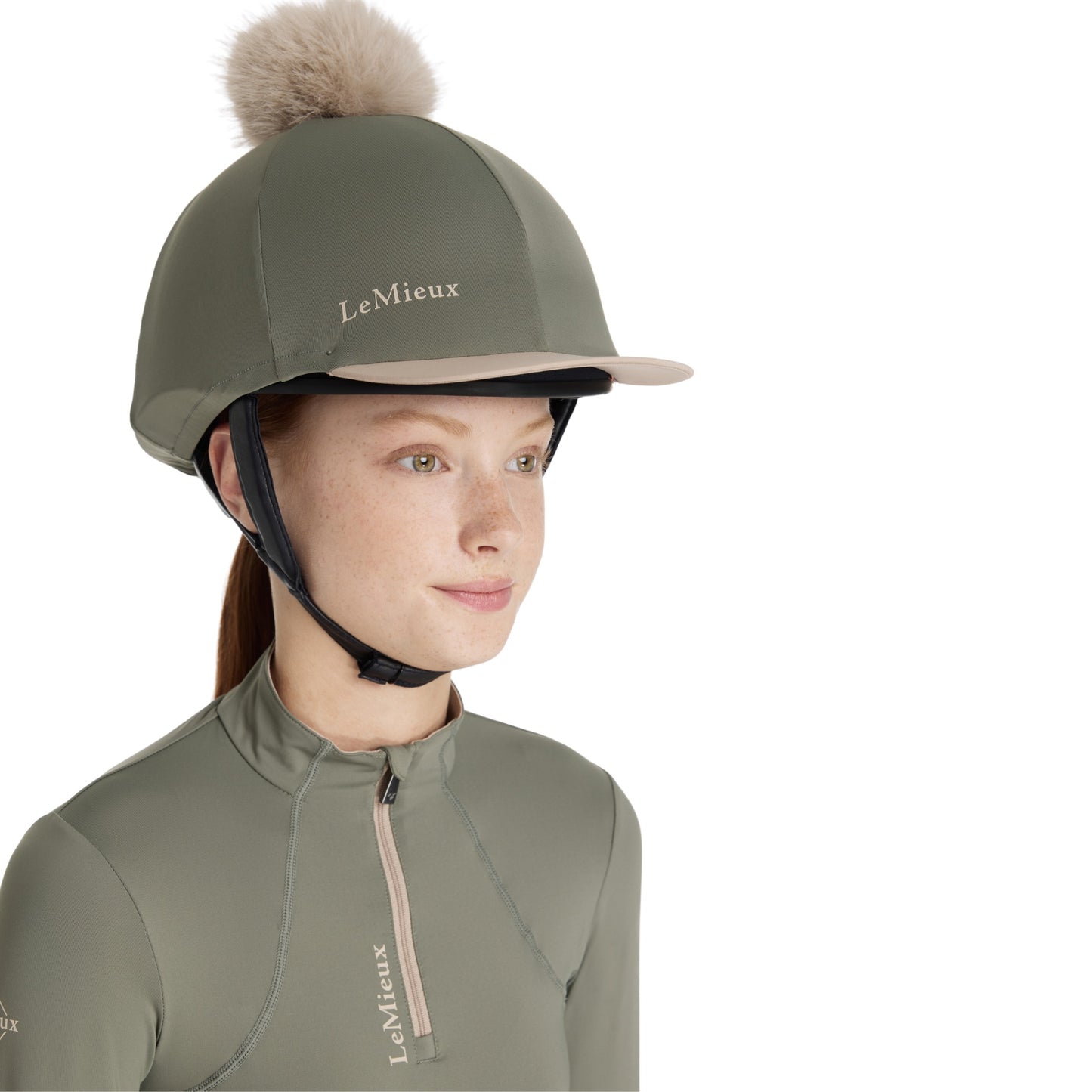 LeMieux Classique Pom Hat Silk