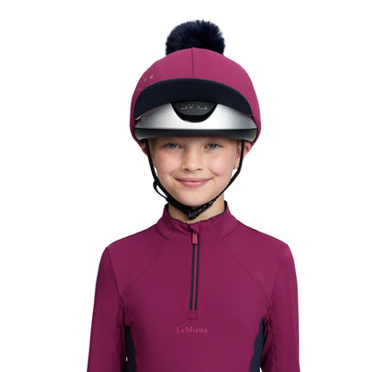 LeMieux Classique Pom Hat Silk
