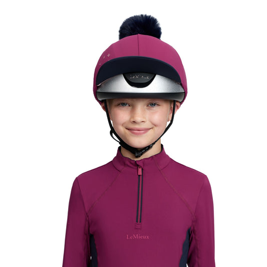 LeMieux Classique Pom Hat Silk