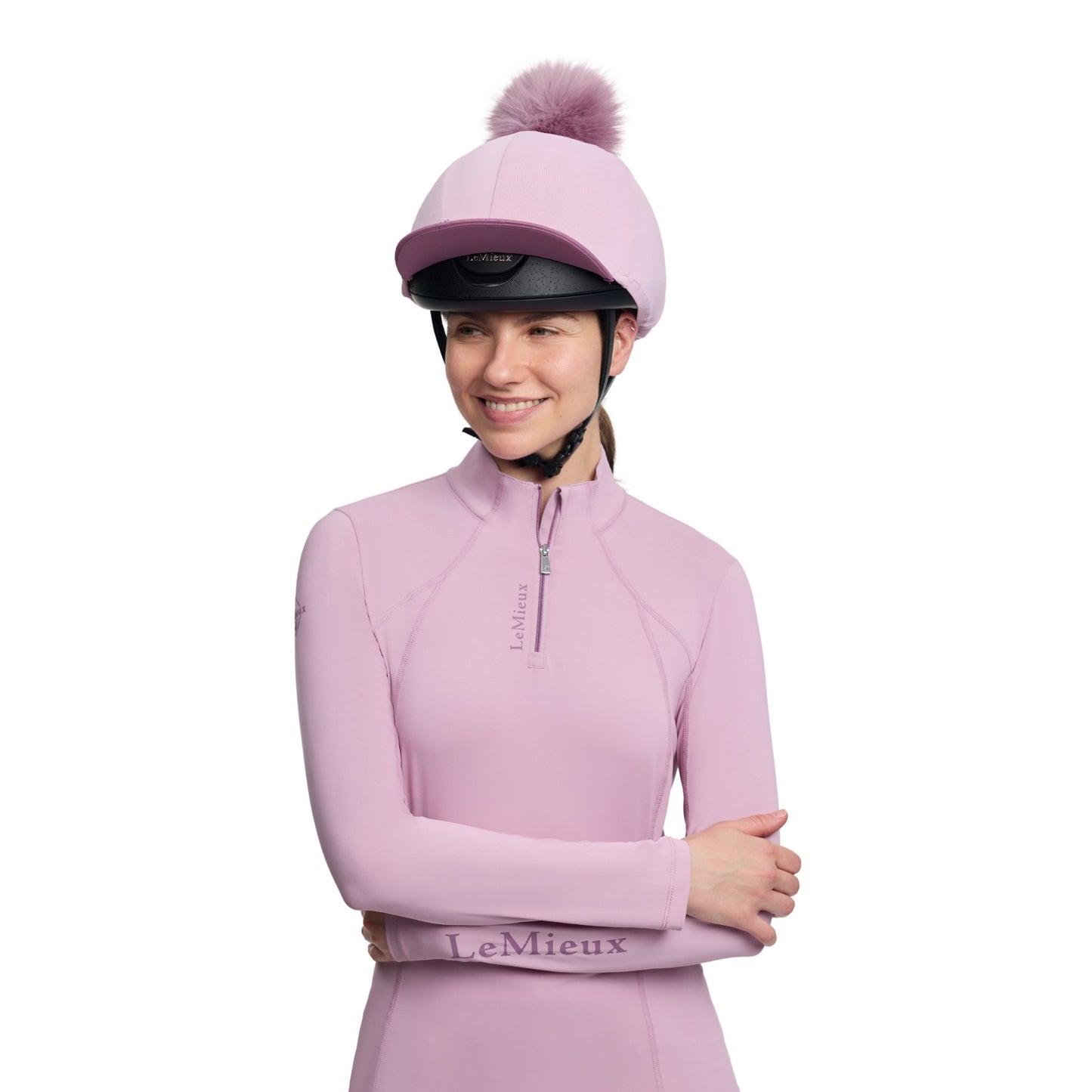 LeMieux Classique Pom Hat Silk