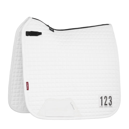 LeMieux Cotton Dressage Competition Square Saddle Pad