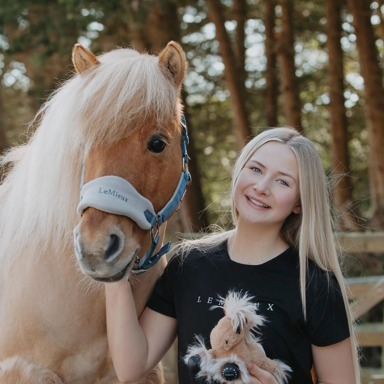 LeMieux Harlow Tiny Beanie Pony Cloudy