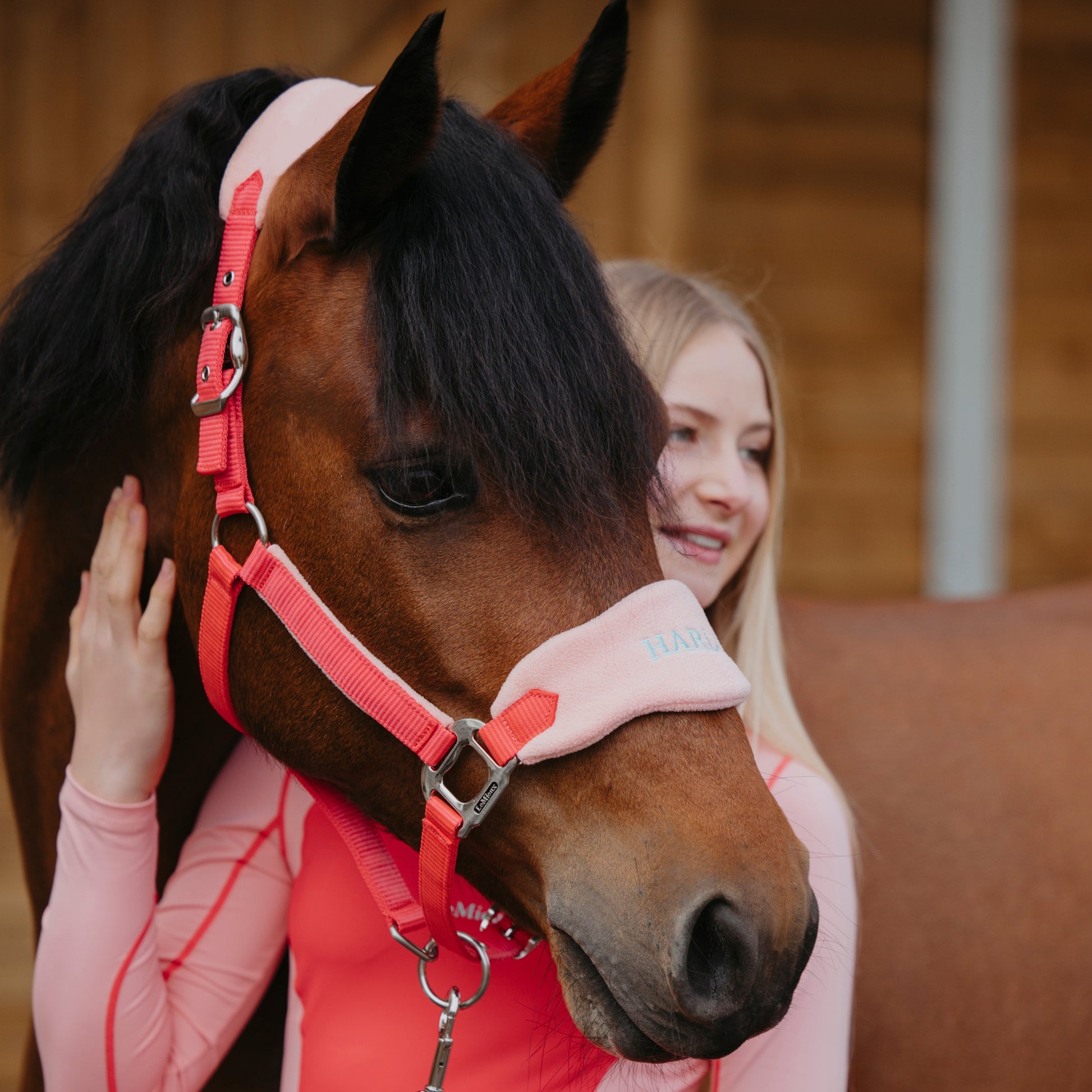 LeMieux Harlow Vogue Headcollar and Leadrope - EQ Saddlery