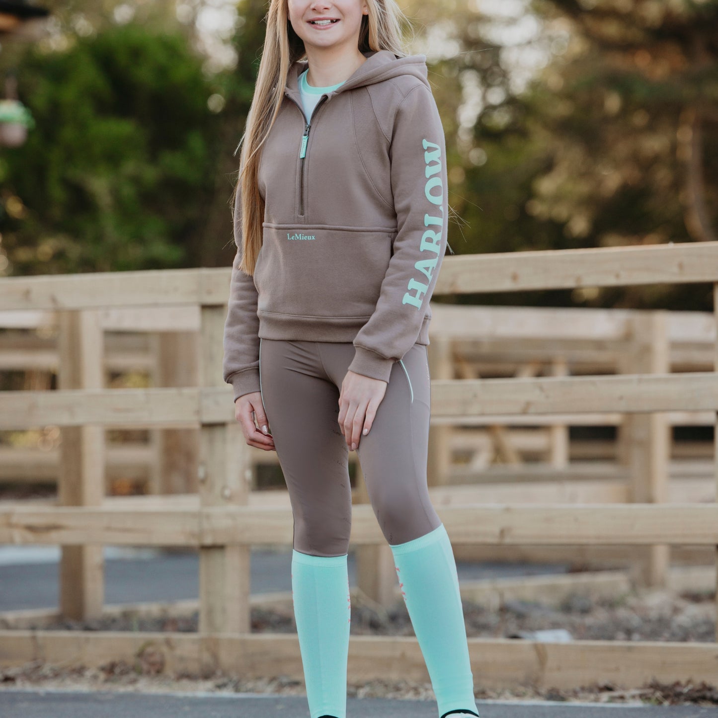 LeMieux Harlow Young Rider Orla Pull On Tights