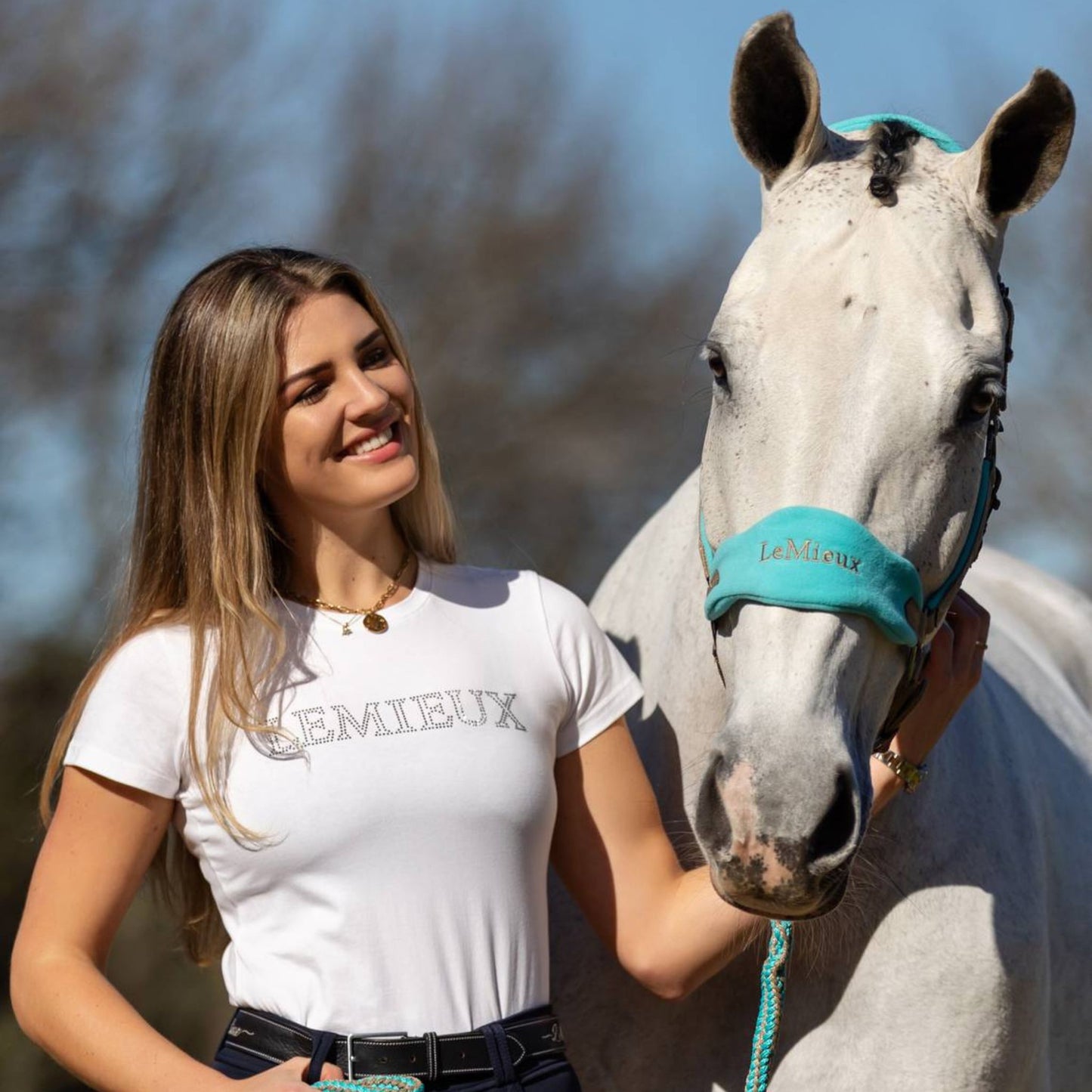 LeMieux Ladies Diamante T-Shirt