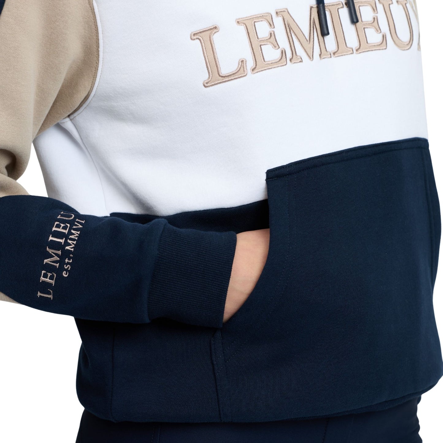 LeMieux Ladies Kadie Colour Block Hoodie