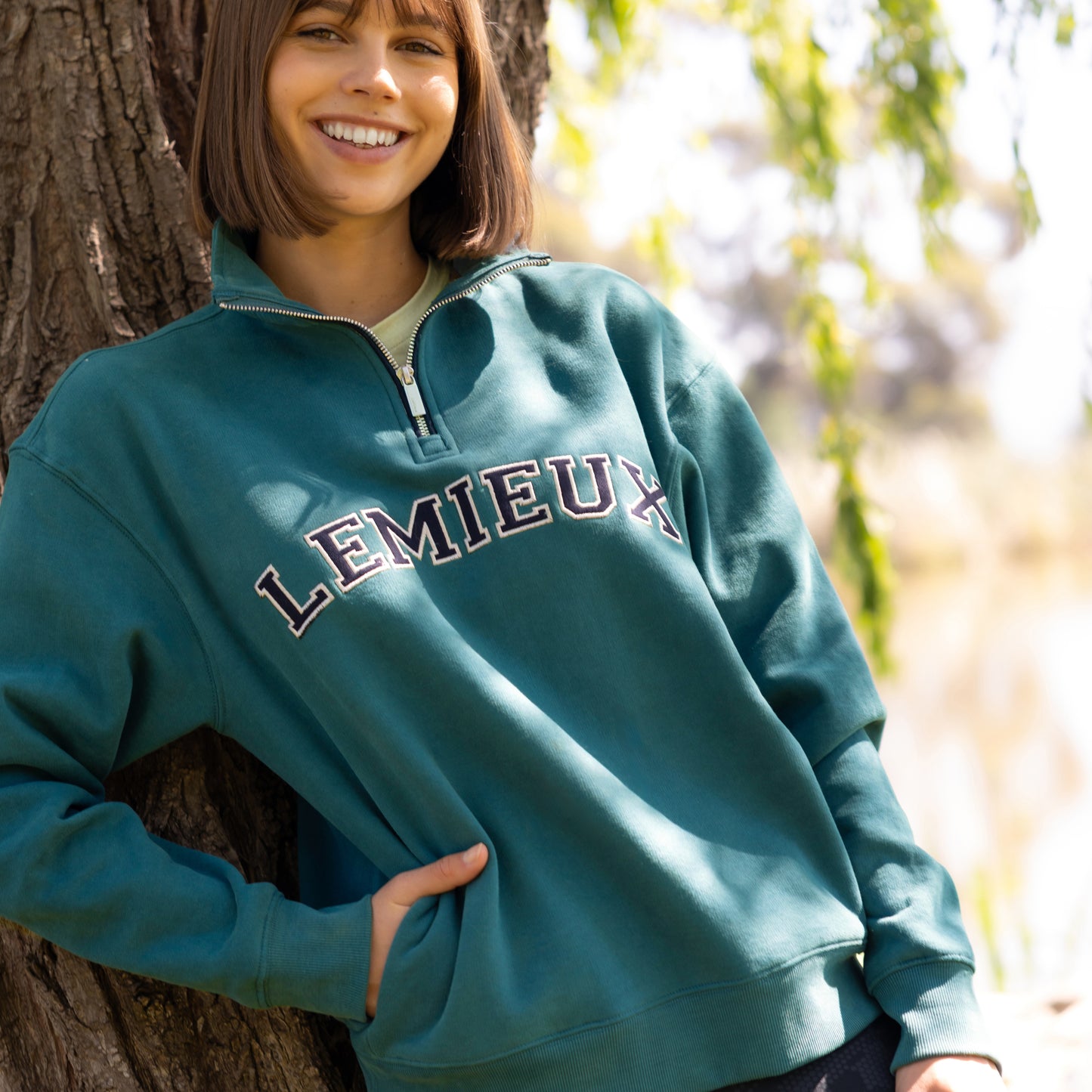 LeMieux Ladies Kelsie Quarter Neck Sweat