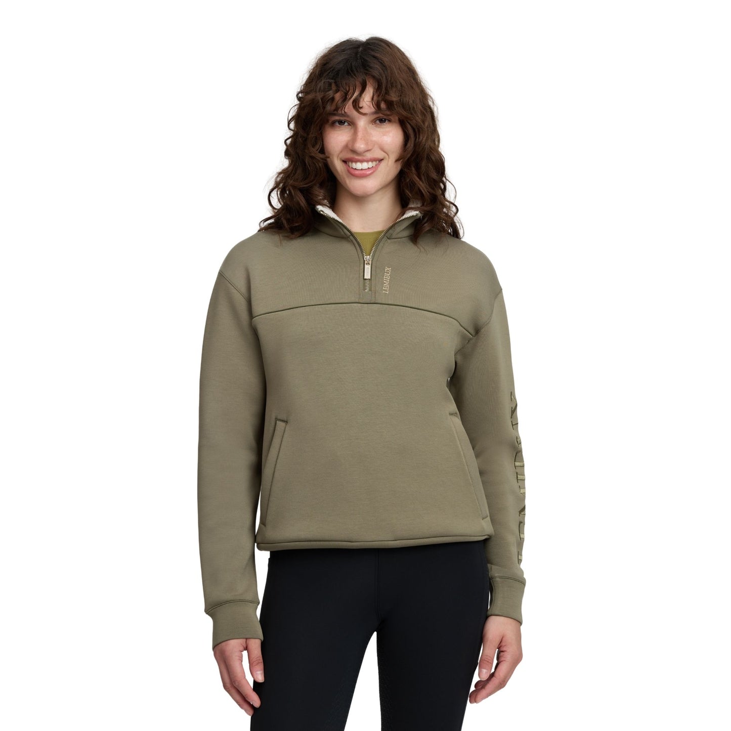 LeMieux Ladies Scarlet Quarter Zip Sweat
