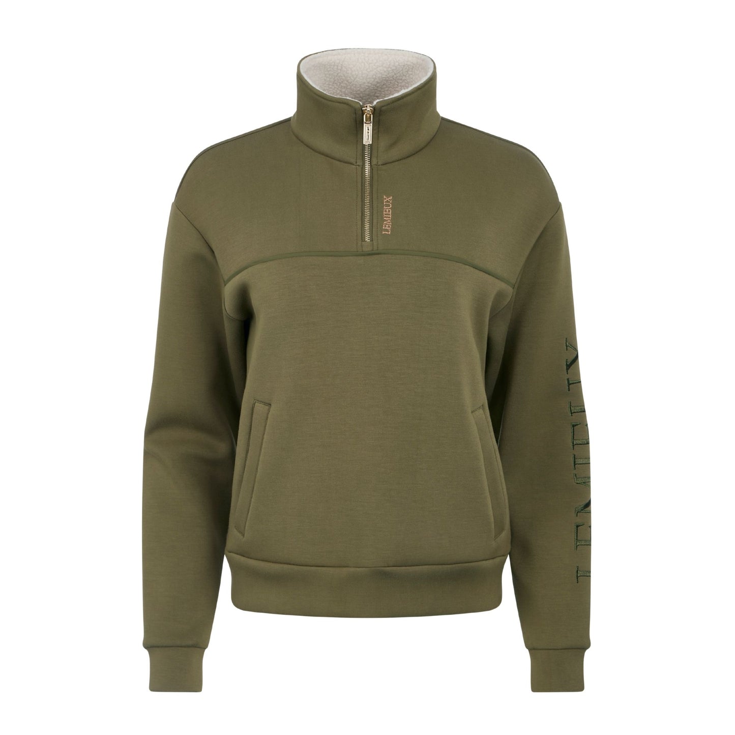 LeMieux Ladies Scarlet Quarter Zip Sweat