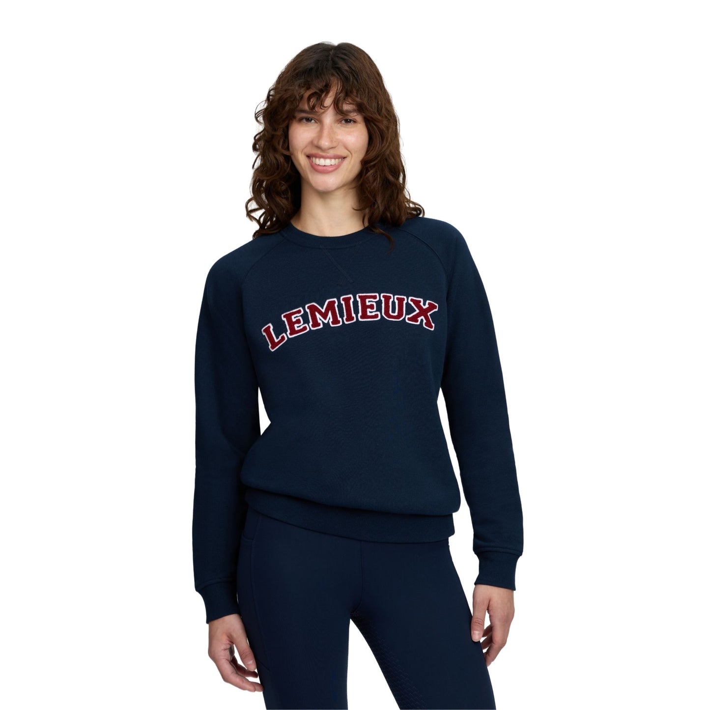 LeMieux Ladies Vida Varsity Crew Neck Sweat