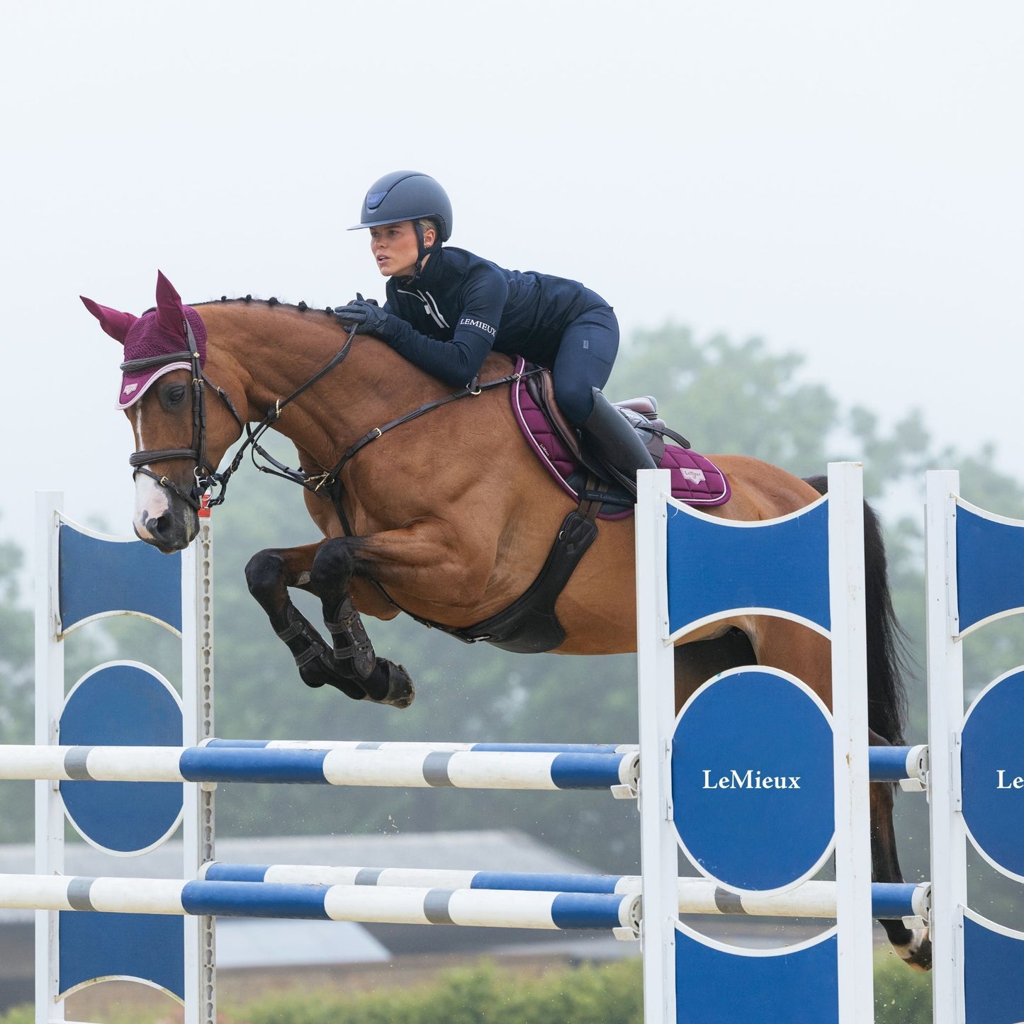 LeMieux Loire Classic Close Contact Square Saddle Pad
