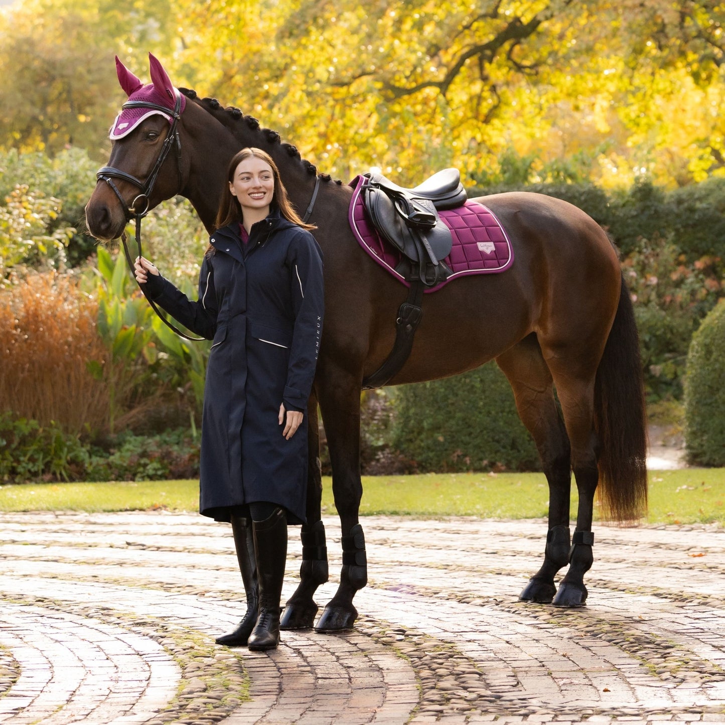 LeMieux Loire Classic Close Contact Square Saddle Pad