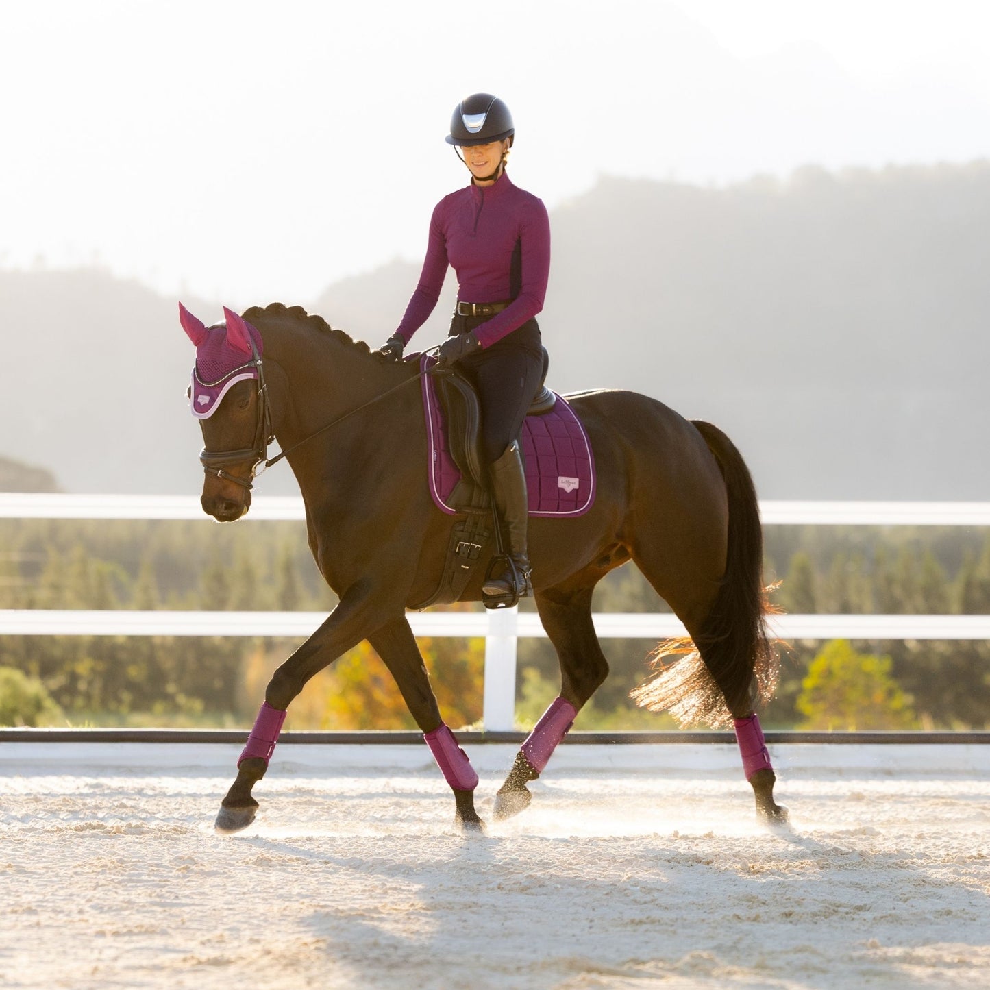 LeMieux Loire Classic Dressage Square Saddle Pad