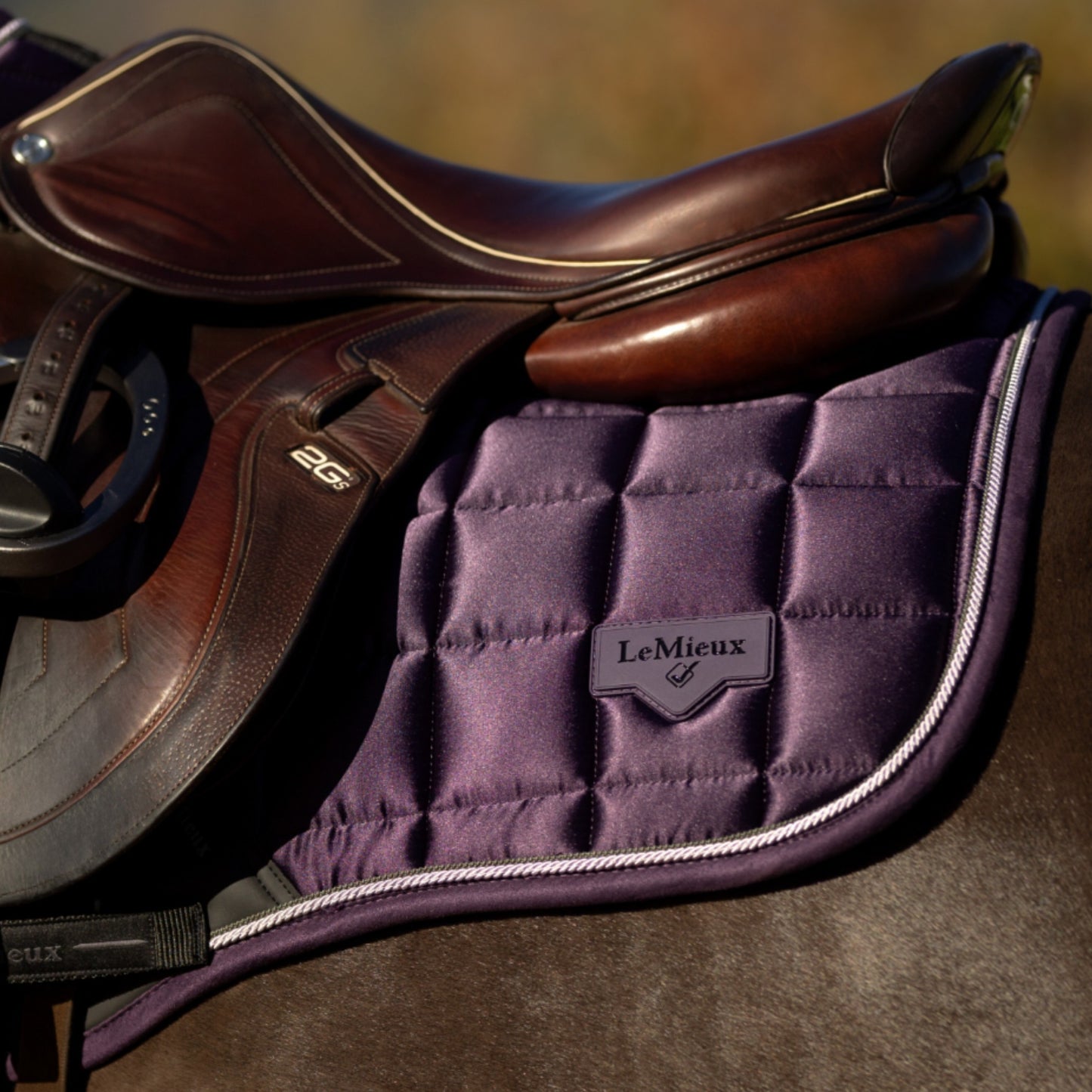 LeMieux Loire Classic Square Close Contact Saddle Pad