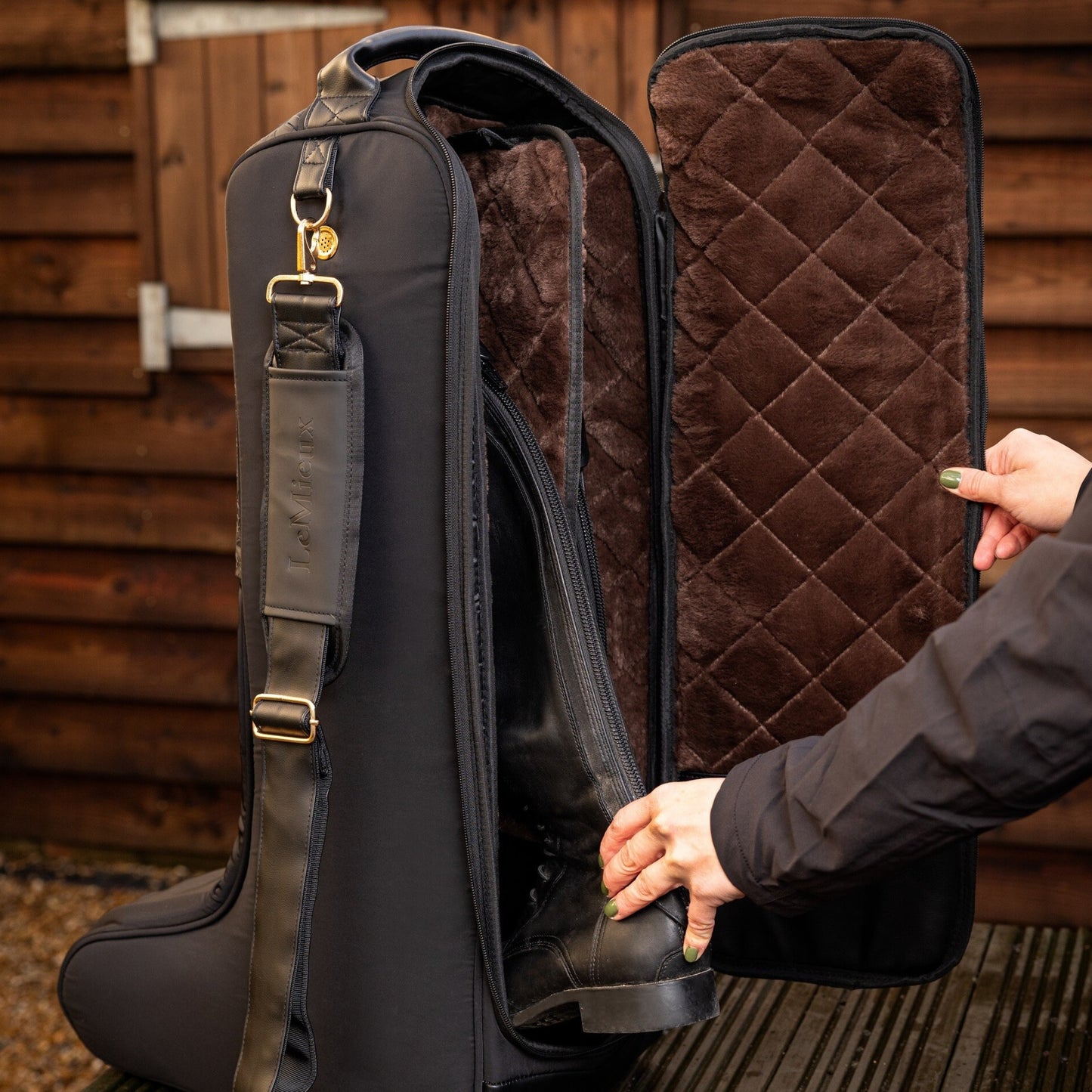 LeMieux Luxe Boot Bag