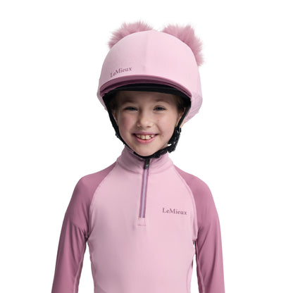 LeMieux Mini Double Pom Hat Silk