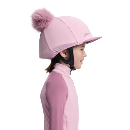 LeMieux Mini Double Pom Hat Silk