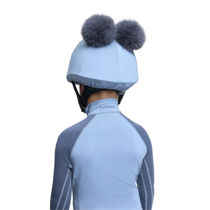 LeMieux Mini Double Pom Hat Silk