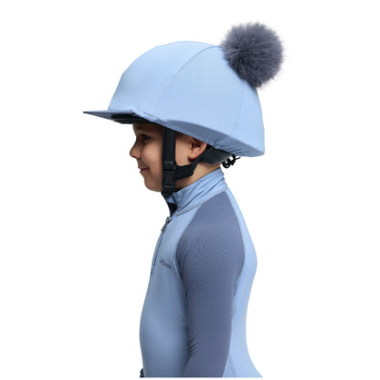 LeMieux Mini Double Pom Hat Silk