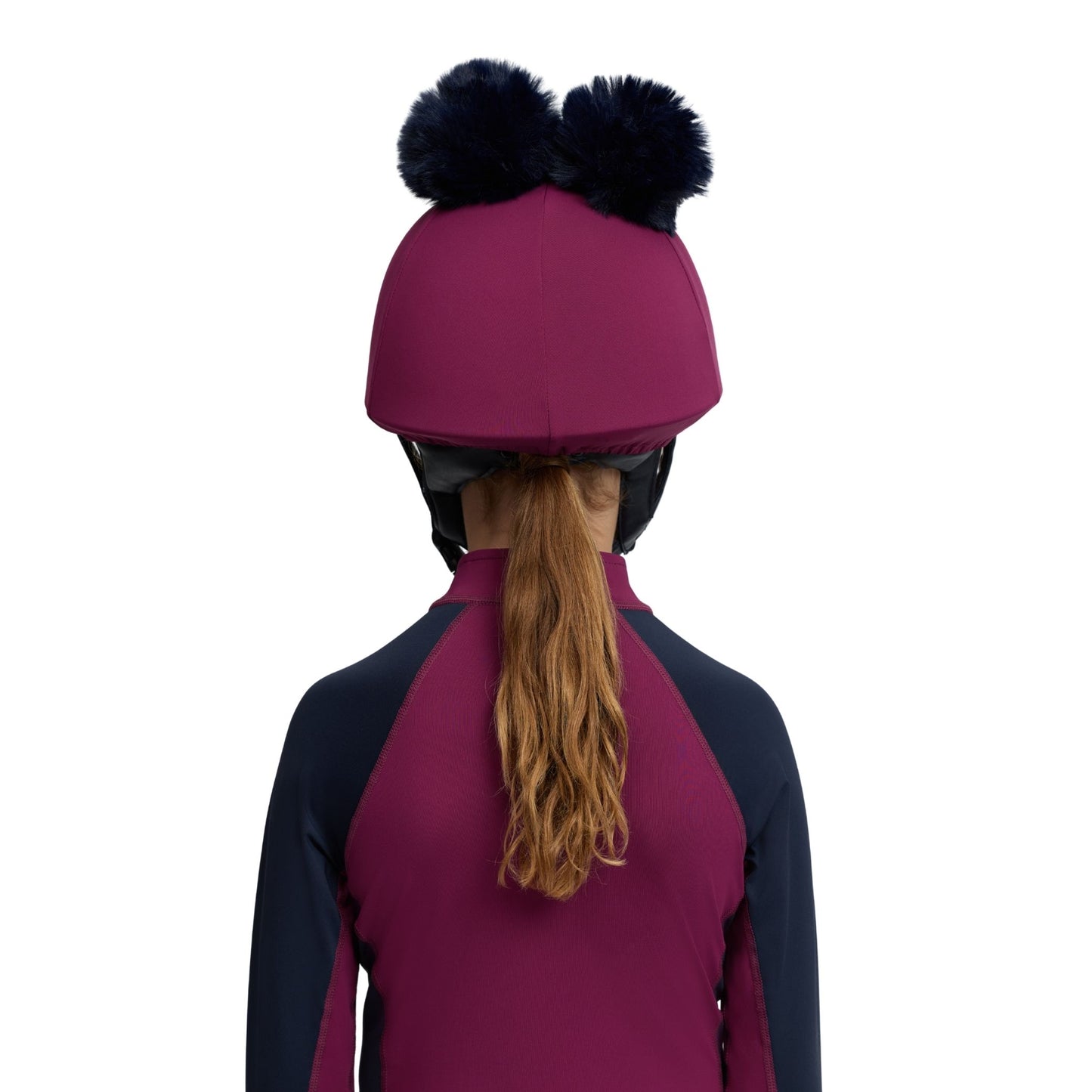 LeMieux Mini Double Pom Hat Silks