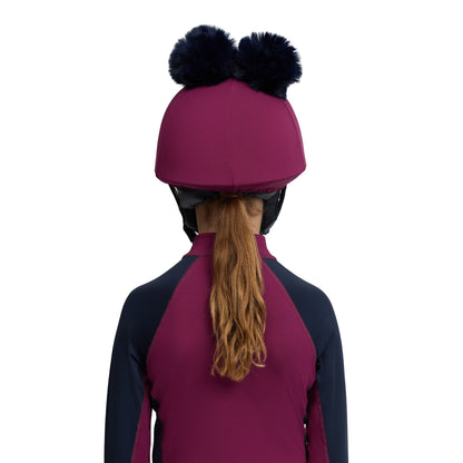 LeMieux Mini Double Pom Hat Silks