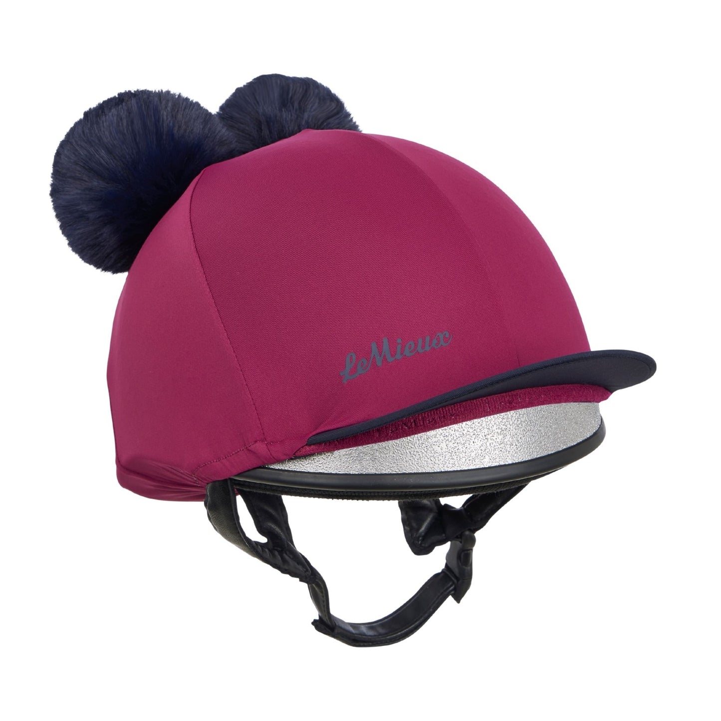 LeMieux Mini Double Pom Hat Silks