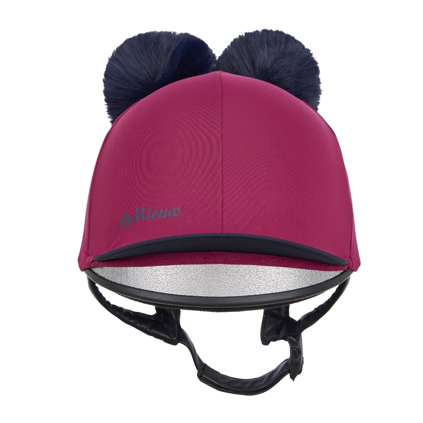 LeMieux Mini Double Pom Hat Silks