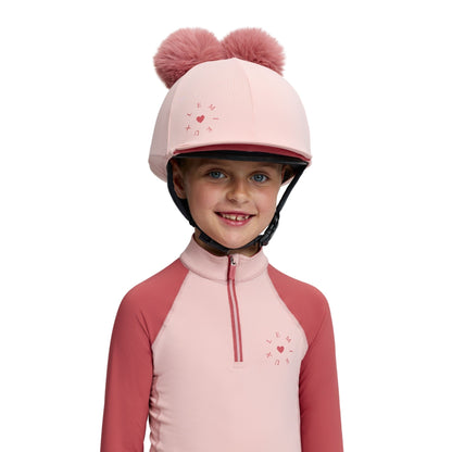LeMieux Mini Double Pom Hat Silks