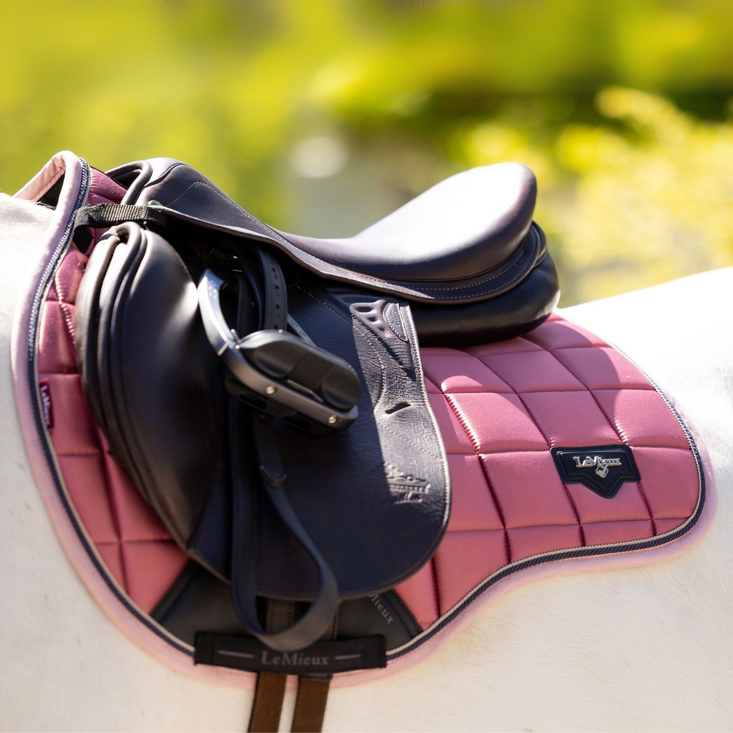 LeMieux Loire Classic Square Close Contact Saddle Pad - EQ Saddlery