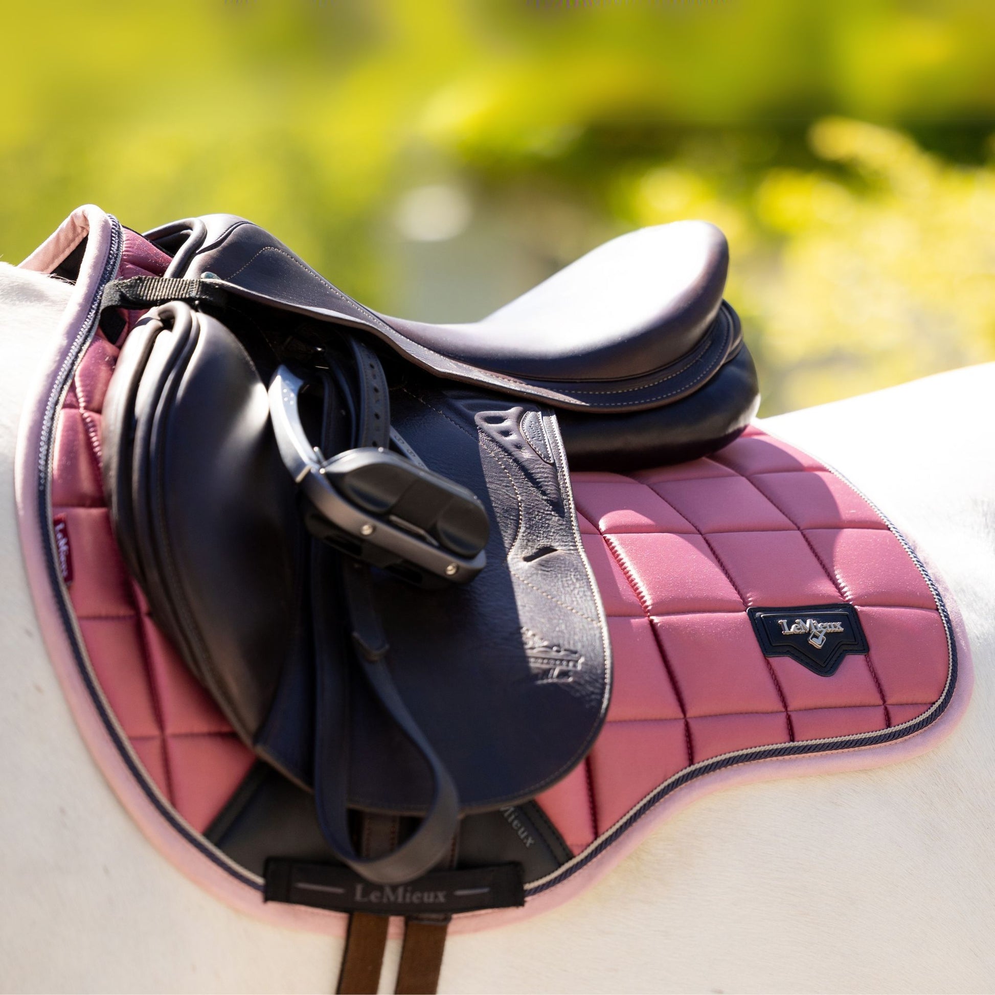 LeMieux Loire Classic Square Close Contact Saddle Pad - EQ Saddlery