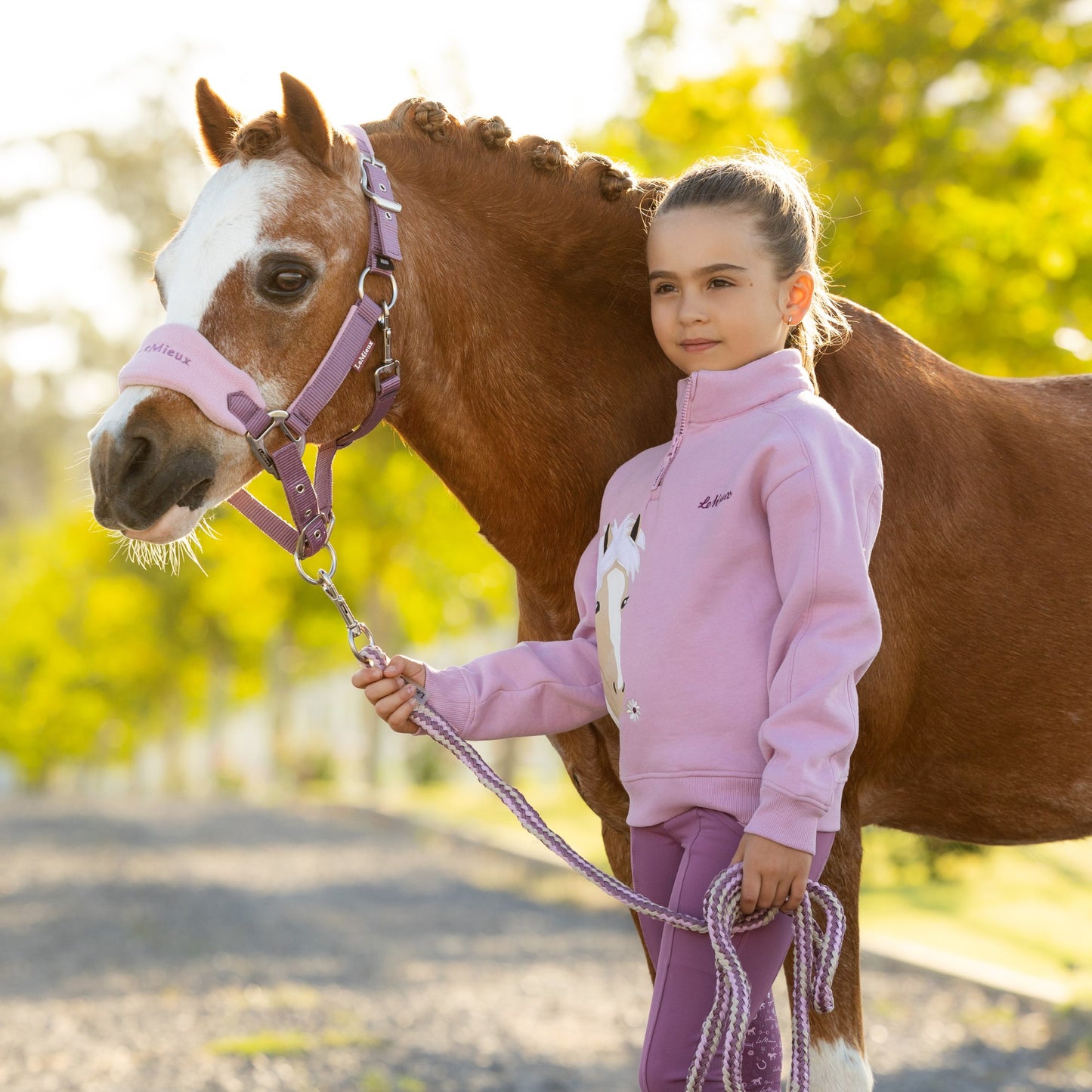 LeMieux Mini Vogue Headcollar and Lead Rope