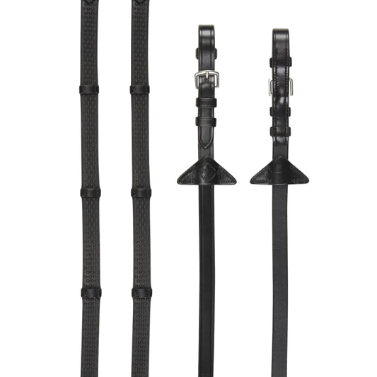 LeMieux Soft Rubber Reins with Stoppers