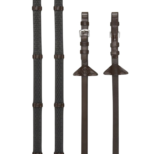 LeMieux Soft Rubber Reins with Stoppers