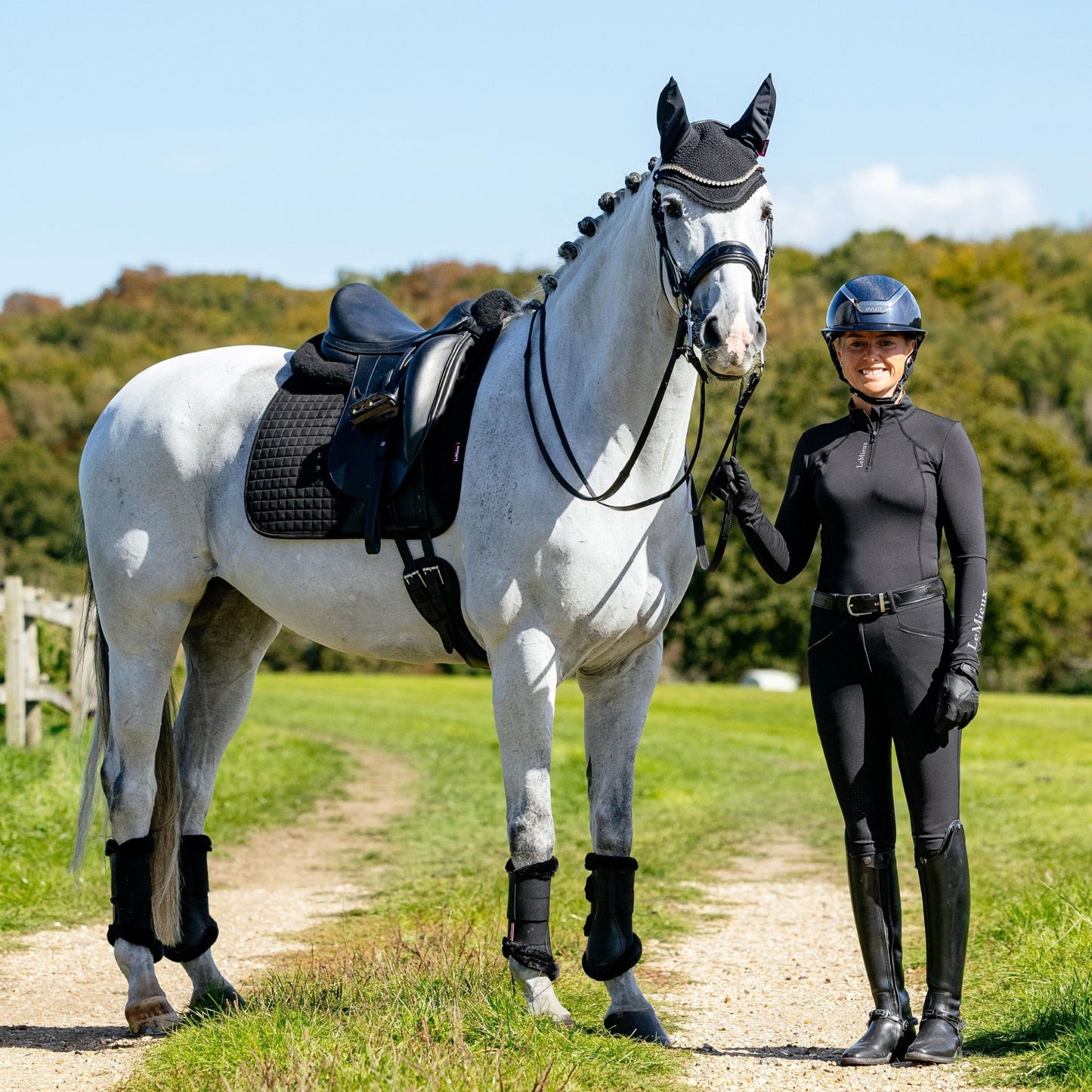 LeMieux Suede Dressage Square Saddle Pad