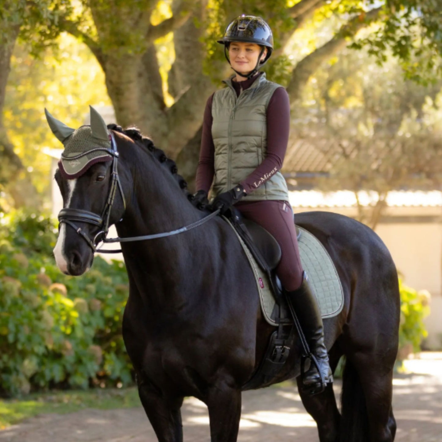 LeMieux Suede Square Dressage Saddle Pad