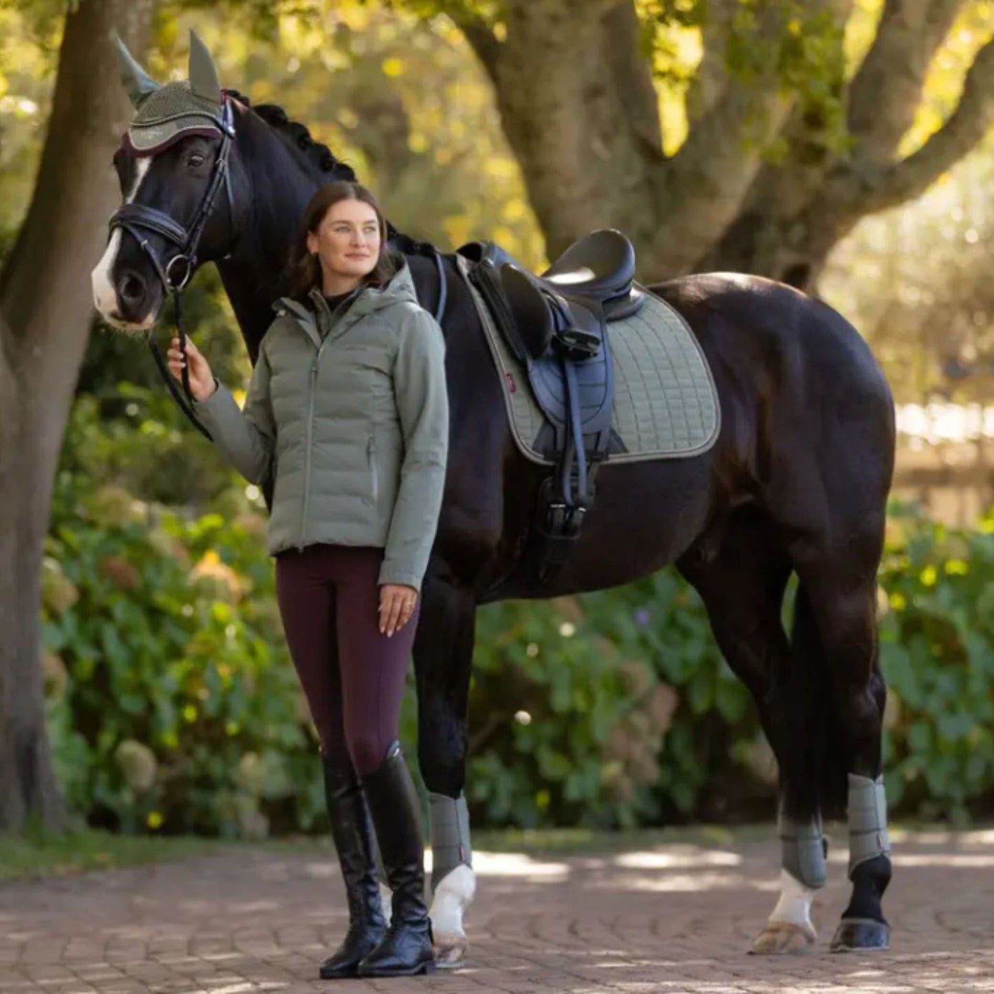 LeMieux Suede Square Dressage Saddle Pad