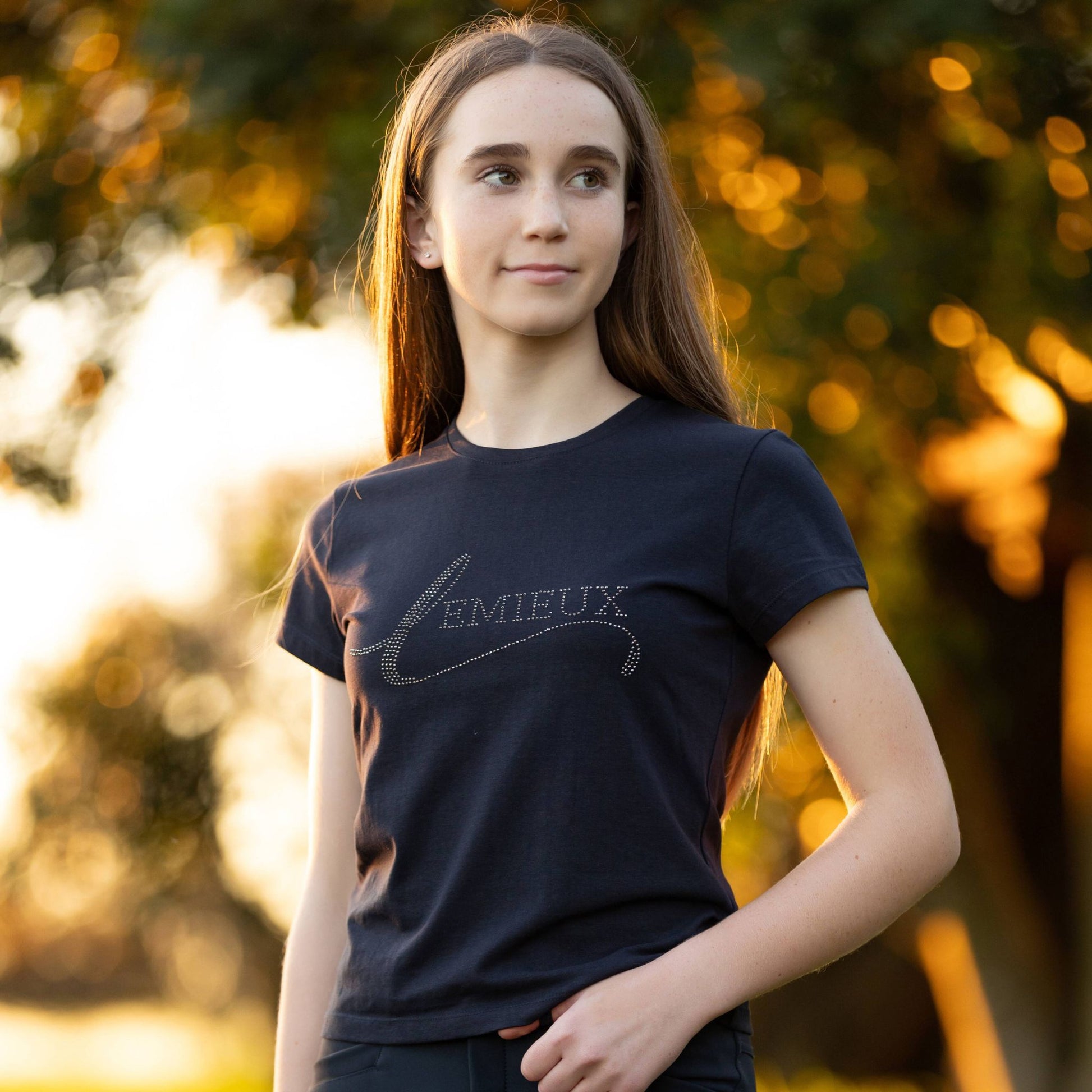 LeMieux Young Rider Diamante T-Shirt - EQ Saddlery