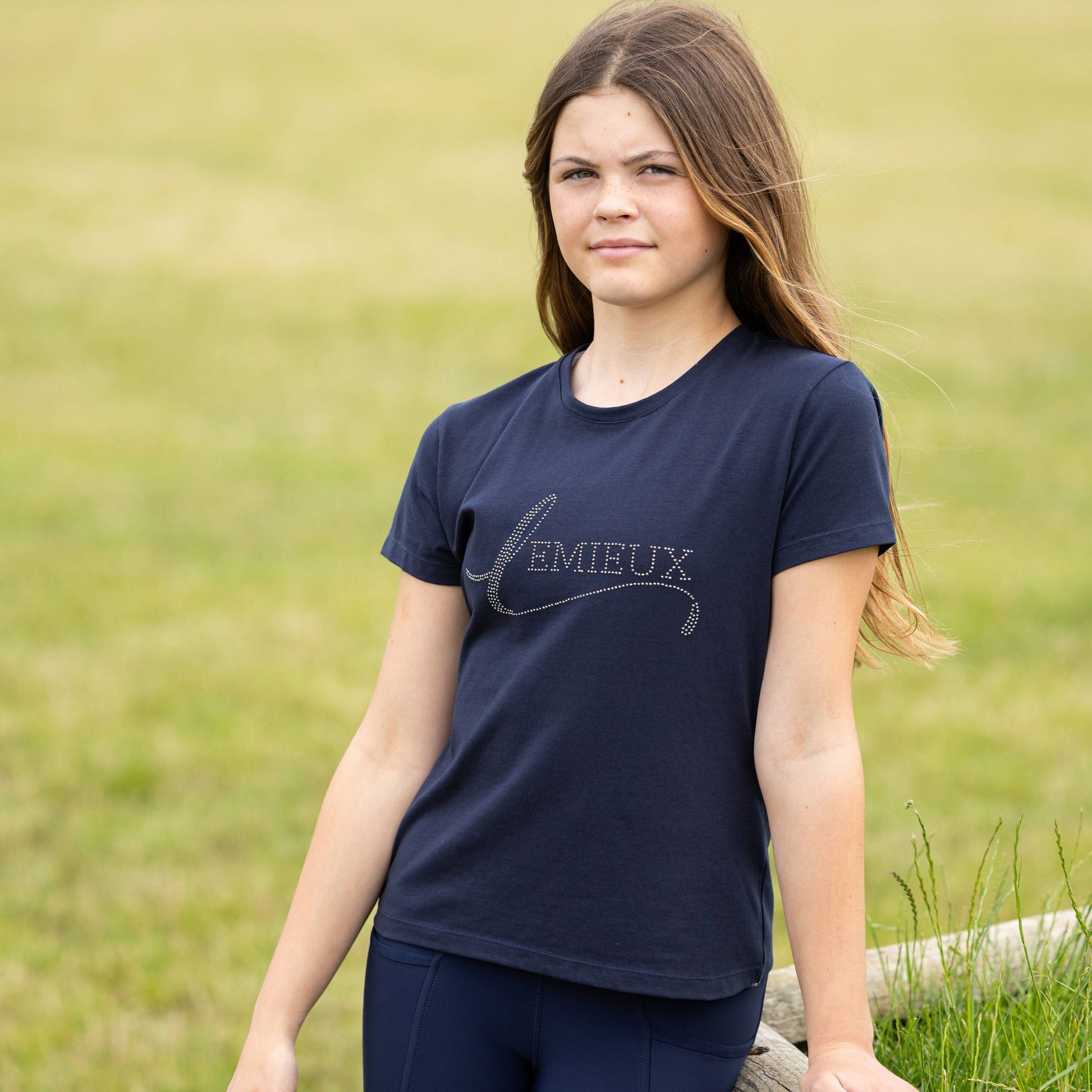 LeMieux Young Rider Diamante T-Shirt - EQ Saddlery